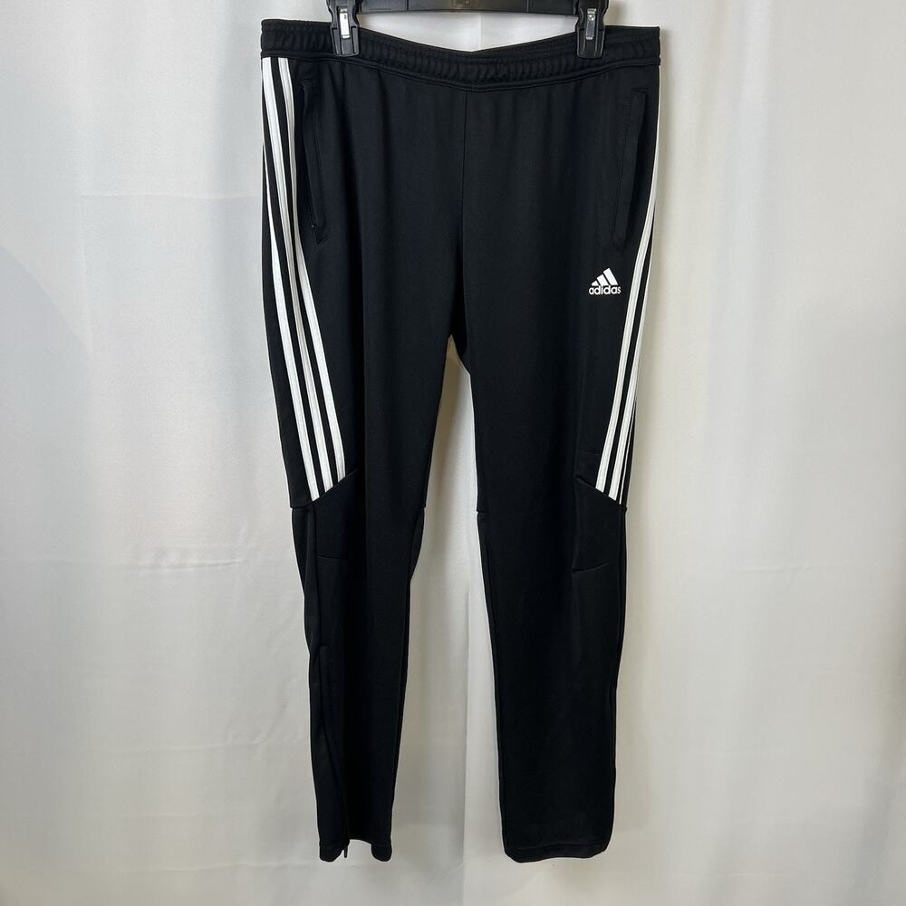 Adidas Climacool Zipped Ankle Track Pants Women’s Size XL Black Jogging Gym